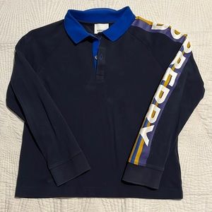 Burberry long sleeve polo